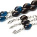 Pressed Amber Rosary/Rosary With Tassel In The Shape Of Grapes