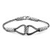 1000 Carat Silver Kazaz Hand Knitted Women Bracelet