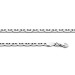 Silver 50 Cm Length 120 Micron Thickness Bar Men Chain