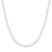 Silver Mechanism 60 Cm Elegant Natural Pearl Women Necklace