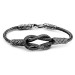 Handmade Knot Design 1000 Sterling Silver Kazaz Bracelet