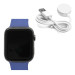 Ferro Blue Color Silicone Strap Smart Watch