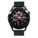 Ferro Black Color Mesh Strap Smart Watch