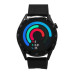 Ferro Black Color Silicone Strap Smart Watch