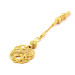 Gold Color 1000 Carat Silver Tassel