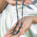 Both Bracelet Necklace And Prayer Beads 99 Apatite Natural Stone Accessories