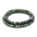 Both Bracelet Necklace And Prayer Beads Azurite Natural Stone Jewelry