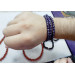 Both Bracelet And Necklace And Prayer Beads Purple Amethyst Natural Stone