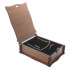 Brown Wooden Gift Jewelry Set Box