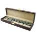 Brown Leather Lined Elegance Prayer Beads Box