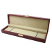 Red Leather Lined Elegance Prayer Beads Box