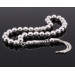 Globe Cut 925 Sterling Silver Prayer Beads