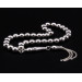 Globe Cut 925 Sterling Silver Prayer Beads