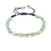 Natural Cut Amazonite Natural Stone Women Bracelet