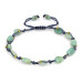 Natural Cut Dorika Detailed Amazonite Natural Stone Women Bracelet