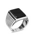 Onyx Stone Elegance Design 925 Sterling Silver Men Ring