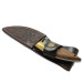 Camping Steel Knife With Walnut Handle With Personalized Name Engraving