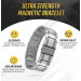 Titanium Magnetic Therapy Health Bracelet With Personalized Name Letters