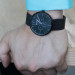 Toms Black Color Mesh Strap Men Wristwatch