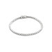 Zircon Stone Style Design Full Round Silver Women Bracelet