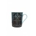 Art Deco Series Black Mug