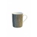 Mosaic Pattern Gray Mug