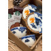Rustic Pattern Gift Packaged 2-Pack Nescafe Cup