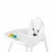 Wellgro Feed Me White Highchair With Toys