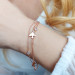 925 Sterling Silver Women's Swallow Bracelet