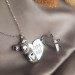 Vaoov 925 Sterling Silver Named Koala Necklace