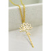 Vaoov 925 Sterling Silver Lotus Flower Women's Name Necklace