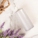 12X5 Cm Mitr Gray Cylinder Candle
