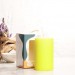12X7 Cm Mitr Yellow Cylinder Candle