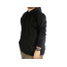 Plus Size Tracksuit Top 2Ip Basic Black