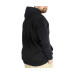 Men Sweatshirt Hooded Kangaroo Pocket Basic Black