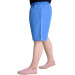 Plus Size Men's Marine Shorts White Line Blue5555