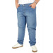 Big Size Men's Jeans Aroc Green Cast 22918Z Blue