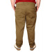Large Size Men's Trousers Linen 20850 Khaki
