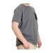 Plus Size Men's T-Shirt Chngyrmd Anthracite Melange