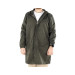 Plus Size Men Raincoat Hooded Khaki