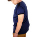 Plus Size Tshirt Crew Neck Cool 21165 Indigo