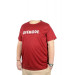 Plus Size Tshirt Crew Neck Offmode Claret Red
