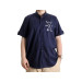 Men's Plus Size Gabardine Shirt Navy Blue