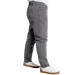 بنطال جينز رجالي كلاسيك مقاس كبير لون رمادي
