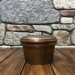 Oxidized Copper Bowl / Mug With Lid