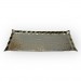 Forged Copper Ruffle Rectangle Tray