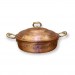Embroidered Copper Low Pot No:1