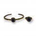 Lapis Lazuli Natural Stone Copper Bracelet And Ring