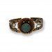 Blue Cat's Eye Stone Copper Bracelet