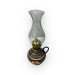 Enamel Engraved Copper Gas Lamp Large Size